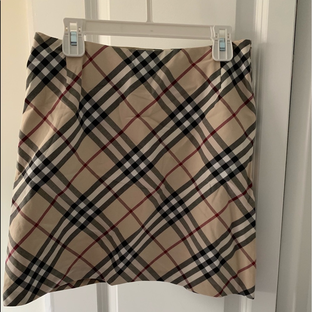 Vintage Burberry Mini Skirt